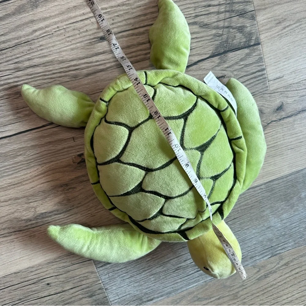 NEW IKEA Green Plush Turtle Toy